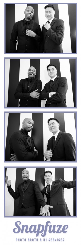 Owners of Snapfuze Photo Booth & DJ Services Martin Smith & Andy Yim